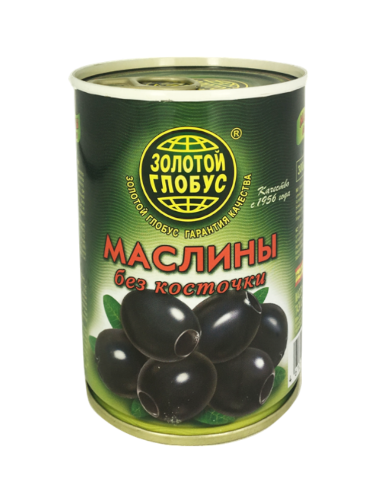 МАСЛИНЫ ЗОЛОТО ГЛОБУСА/SOLATO 300МЛ Б/КОСТ Ж/Б
